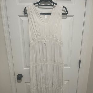 White Maternity Dress